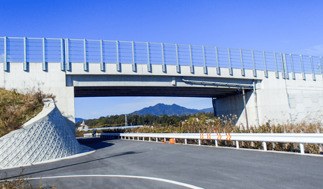 和賀白川線白髭跨線道路橋